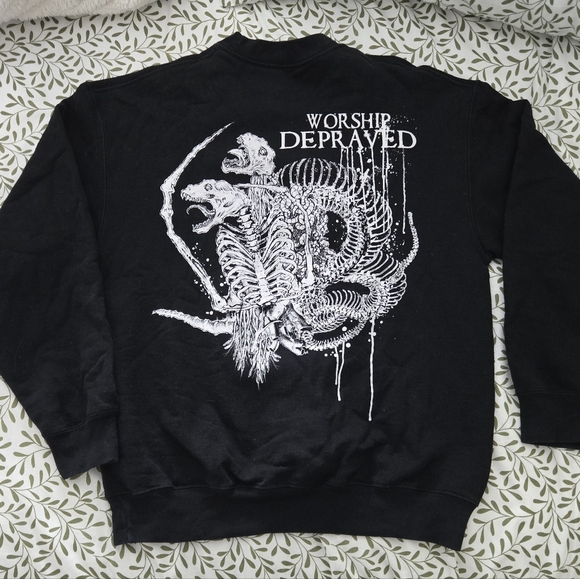 Arsis "Worship depraved" 2004 Mark Riddick Vintage Double Sided - Picture 3 of 7